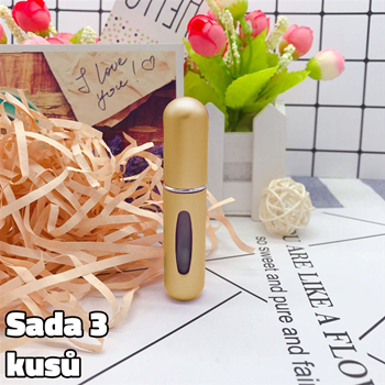 Obrázek z Elegantní rozprašovač na parfémy - černý 