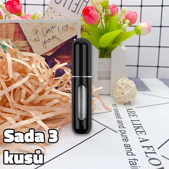 Obrázek z Elegantní rozprašovač na parfémy - černý 