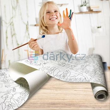 Obrázek z Omalovánky v roli 10 m - džungle 