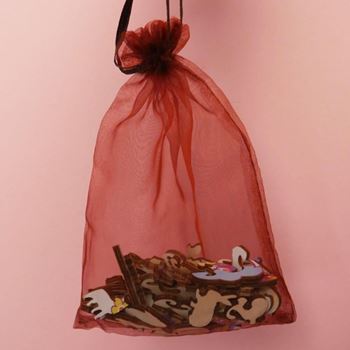 Obrázek z Dřevěné puzzle 1 - šedá 