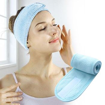 Obrázek z Kosmetická čelenka - modrá 