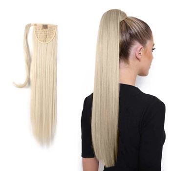 Obrázek Příčesek do vlasů culík - tmavě hnědá