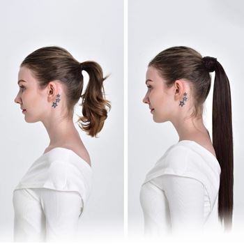 Obrázek z Příčesek do vlasů culík - blond 